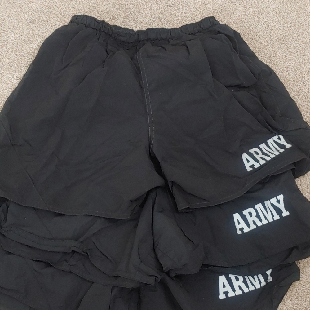 Army PT shorts